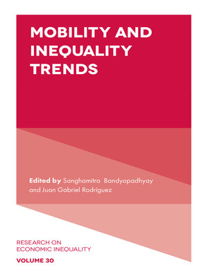 cover image of Mobility and Inequality Trends